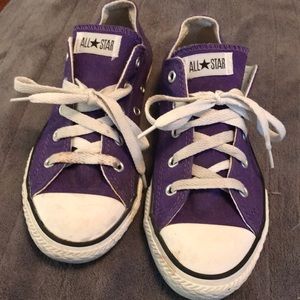 Purple converse